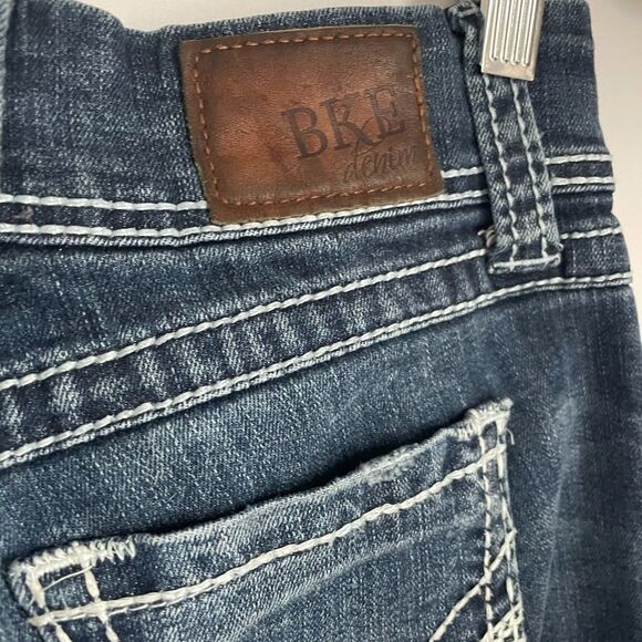 BKE Denim Culture Capris Jeans Medium Wash 26 - Picture 6 of 8